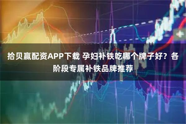 拾贝赢配资APP下载 孕妇补铁吃哪个牌子好？各阶段专属补铁品牌推荐